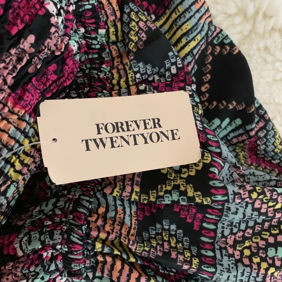 Vintage F21 HiLow Dress - Multi - Picture 4 of 4